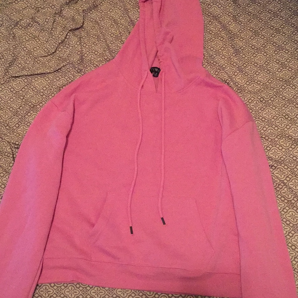 Pink hoodie